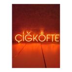 dekoraven Çiğköfte Neon Tabela Dekoratif Aydınlatma, çiğköfteneon