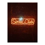 dekoraven Club Gta Neon Led Tabela Dekoratif Aydınlatma 60X20Cm, social