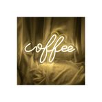 dekoraven Coffee Kahve Neon Tabela Dekoratif Aydınlatma, kahveon