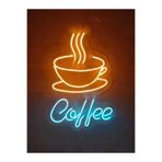 dekoraven Coffee Neon Tabela Duvar Aydınlatması, coffeeneonnew1