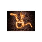 Dekoraven Coffee Woman Neon Led Işıklı Yazı 50 * 70 Cm, TYBJDYE74U00BBZ480