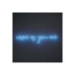 Dekoraven Come As You Are Neon Led Tabela Dekoratif Aydınlatma, cometurkuaz85