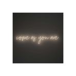 dekoraven Come As You Are Neon Led Tabela Dekoratif Aydınlatma Günışığı 150x25 cm, comeasyouare