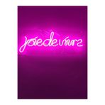 dekoraven De Vivre Neon Led Duvar Yazısı, joie