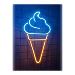 Dekoraven Dondurma Neon Tabela Ice Cream Led Işik
