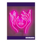 dekoraven El Ve Tırnaklar Neon Tabela Dekoratif Aydınlatma - Nail Studio, tırnaklarraven2