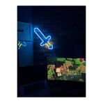 Dekoraven Elmas Kılıç Neon Led Dekoratif Duvar Aydınlatması - Game Room, minecraftkılıç60