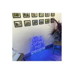 Dekoraven Filter Coffee Not People Neon Kahve Kafe Neon Led Tabela (50X50Cm), filterrablu