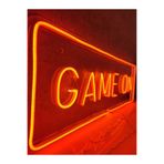dekoraven Game On Gamer Neon Led Tabela, gameon12s