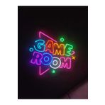 dekoraven Gamer Room Oyuncu Odası Neon Tabela Neon Yazı Dekoratif Aydınlatma
