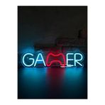 dekoraven Gamer Tasarım Neon Led Tabela - Oyuncu Odası Duvar Dekorasyonu - Gaming Setup Aydınlatma