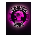 Dekoraven Gaming Zone Led Işıklı Tablo, gamingpinkraven1