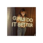 dekoraven Girls Do It Better Yazı Neon Led Tabela girks1