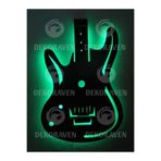 dekoraven Gitar Led Işıklı Duvar Tablosu, gitar11