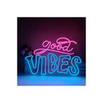 dekoraven Good Vibes Neon Led Tabela Dekoratif Aydınlatma arcaderaven