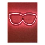 Dekoraven Gözlük Neon Tabela Gözlükçü Neon Led Dekoratif Duvar Aydınlatması Neon Duvar Dekorasyonu, gözlükredraven