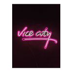dekoraven Gta Vice City Neon Tabela Neon Yazı Dekoratif Aydınlatma
