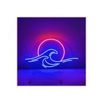 Dekoraven Gün Batımı Neon Tabela Neon Yazı Dekoratif Aydınlatma Ve Gece Lambası