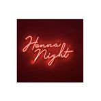 Dekoraven Henna Night Neon Tabela Özel Gün Neon Led