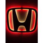 dekoraven Honda Logo Işıklı Tablo kırmızı-günışığı
