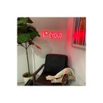 dekoraven I Love You Neon Tabela Dekoratif Aydınlatma, ıyou2