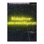 Dekoraven Iki Okeyim Var Ama Sana Bitiyorum Yazılı Neon Led Tabela(80X35Cm, ikiokeyravsar