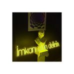 Dekoraven Imkanı Olan Delirsin Neon Led Tabela Yazı Dekoratif Aydınlatma(85X15Cm), imkanravsar