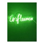 Dekoraven Influencer Dekoratif Led Duvar Aydınlatması Neon Led Yazı Tabela, infyeşravenneon