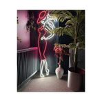Dekoraven Kadın Manken Moda Neon Tabela Dekoratif Aydınlatma(80X40Cm), mankenravred