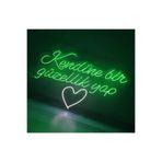 Dekoraven Kendine Bir Güzellik Yap Kuaför Güzellik Merkezi Neon Led Tabela (70X40Cm), kendineravyeş