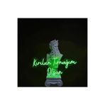 Dekoraven Kırılan Tırnağım Olsun Kuaför Güzellik Merkezi Neon Led Tabela(70X30Cm), olsunravyeş