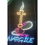Dekoraven Nargile Neon-Led Işık-Gece Lambası-Duvar Süsü-Doğum Günü-Parti Süsü