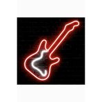 Dekoraven Neon Elektro Gitar Neon Led Duvar Süsü