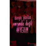Dekoraven Neon Led Dünya Yansa Umrumda Değil Yazılı Dekoratif Şık Neon Tabela