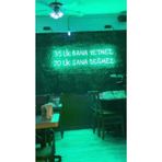 dekoraven Neon Led Tabela Duvar Dekorasyonu, 35rvn