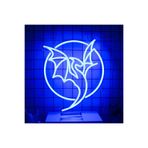 dekoraven Neon Led Tabela Mavi, ejderha