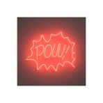 dekoraven Neon Tabela Dekoratif Aydınlatma, pow