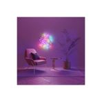 dekoraven Neon Tabela Neon Yazı Dekoratif Aydınlatma Ve Gece Lambası 60x55 cm, şekiller