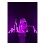 dekoraven New York Neon Led Tabela Pembe 85x33cm, newyork1