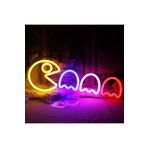 dekoraven Pacman Neon Tabela Neon Yazı Dekoratif Aydınlatma Ve Gece Lambası