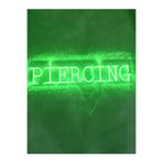dekoraven Piercing Neon Tabela Dekoratif Aydınlatma 80x20 Cm Yeşil, piercingneon