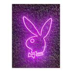 Dekoraven Playboy Tavşan Neon Led Aydınlatma(40X30Cm), playspik