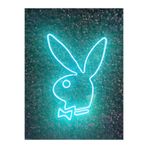 Dekoraven Playboy Tavşan Neon Led Aydınlatma(40X30Cm), playsturk