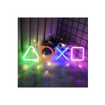 dekoraven Playstation Gamer Neon Tabela Neon Yazı Dekoratif Aydınlatma Ve Gece Lambası playsrav1