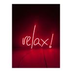 Dekoraven Relax Neon Led Tabela Dekoratif Aydınlatma, relredrav1