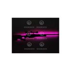 dekoraven Sniper Led Işıklı Tablo Pembe 55x20 cm, awm