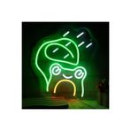 dekoraven Tatlı Neon Led Tabela, kurbağa