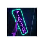 Dekoraven Tattoo-Dövme Iç Ve Dış Mekan Tabela Dekoratif Aydınlatma, tatravbturke