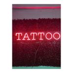 dekoraven Tattoo Dövme Neon Led Tabela Kırmızı, tatnew21