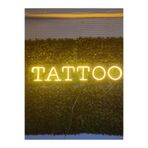 dekoraven Tattoo Dövme Neon Led Tabela Sarı, tatnew21